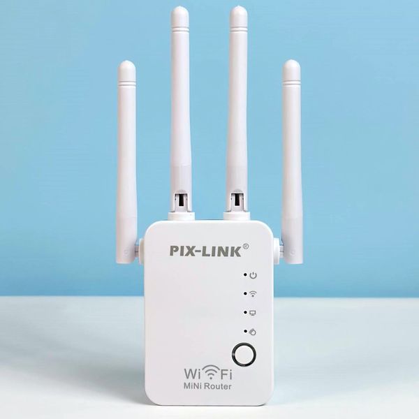 Підсилювач сигналу WiFi, PIX-LINK LV-WR16Q, 4 антени, до 50 м WR16Q фото