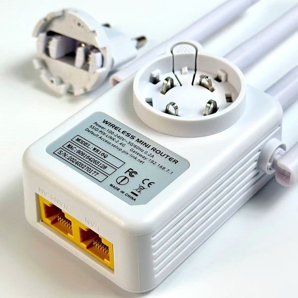 Підсилювач сигналу WiFi, PIX-LINK LV-WR16Q, 4 антени, до 50 м WR16Q фото