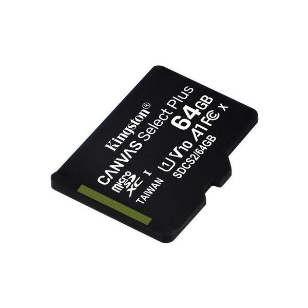 Картка пам'яті Kingston microSDXC 64 GB Canvas Select Plus Class 10 UHS-I U1 V10 A1 KT64gb фото