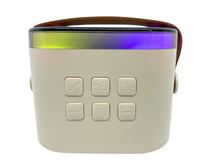 Дитяча bluetooth музична колонка з мікрофоном Winso K12 з караоке-функцією RGB K12 фото