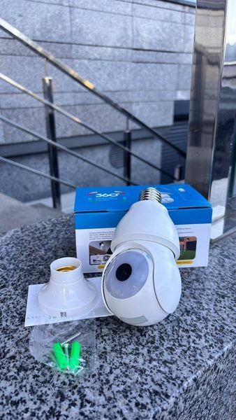 Вулична WiFi камера-лампочка в цоколь E27 iCsee Besder D1-GX2 фото