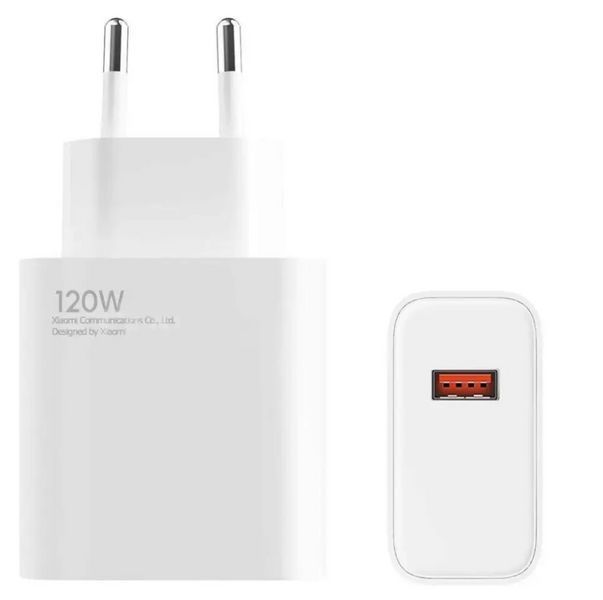 Мережевий зарядний пристрій 120W блок живлення + USB-кабель Type-C швидке заряджання 120w-1 фото