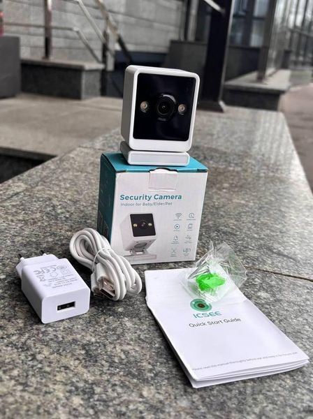 IP WiFi внутрішня камера відеоспостереження, відеоняня iCsee 2MP Besder Q26 фото