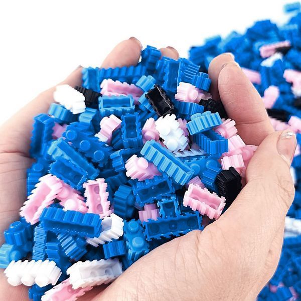 Дитячий конструктор Magic Blocks персонаж Стіч, пластиковий блоковий 3D конструктор Ліло та Стіч 17698 фото