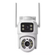 Уличная Wi-FI IP Камера видеонаблюдения 6MP ICSEE Q13 двойная поворотная камера Q13 фото 1