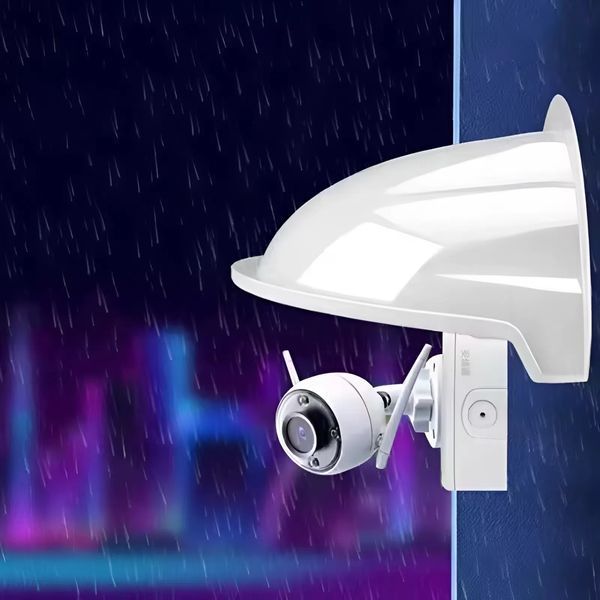 Универсальный защитный козырек для IP камеры видеонаблюдения, 29&times;20,5 см KBW фото