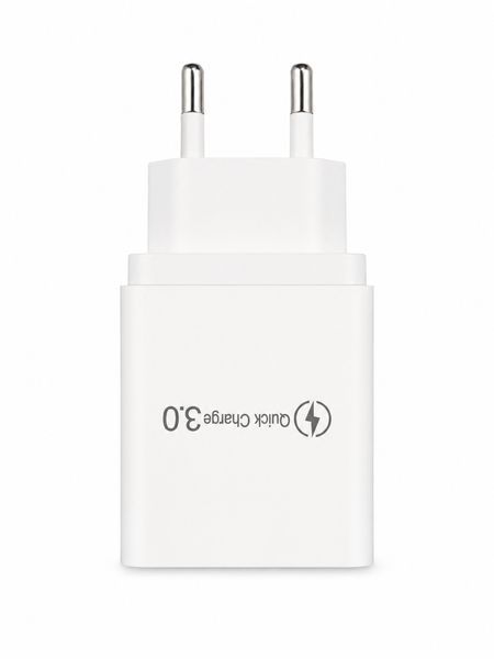 Мережевий зарядний пристрій Quick Charge 3.0 4 USB 3.1A 30W 6926 фото