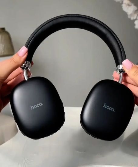 Бездротові навушники Hoco W35 Black Bluetooth повнорозмірні навушники з мікрофоном W35 фото