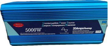 Інвертор 5000W чиста синусоїда, перетворювач напруги + зарядка акумулятора, Wimpex WX-5100 WX-5100 фото