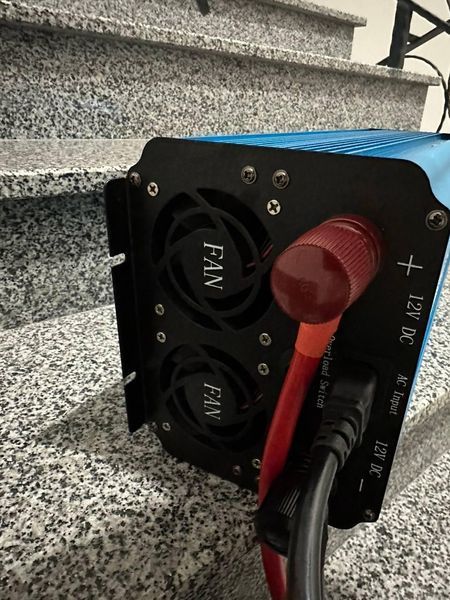 Инвертор 5000W чистая синусоида, перобразователь напряжения + зарядка аккумулятора, Wimpex WX-5100 WX-5100 фото