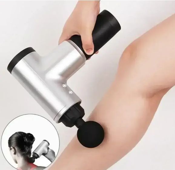 Ударний масажер для тіла Fascial Gun спортивний, ручний масажер для тіла 1525 фото