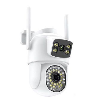 Поворотна IP WiFi камера відеоспостереження для вулиці, 6MP V380 PRO L2 фото