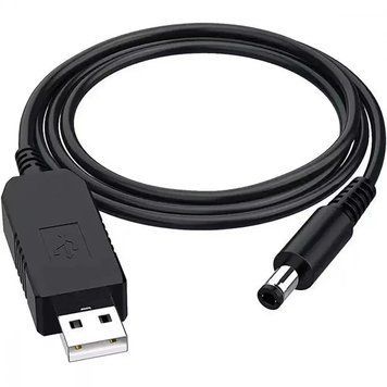 USB Кабель для роутера, камери з перетворювачем 5V-12V DC 5,5х2,1 USB-DC фото