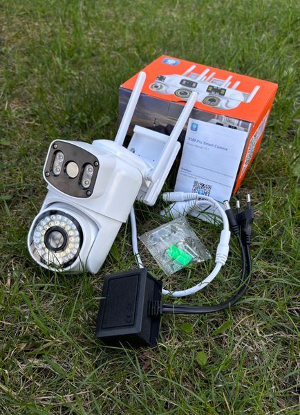 Поворотна IP WiFi камера відеоспостереження для вулиці, 6MP V380 PRO L2 фото