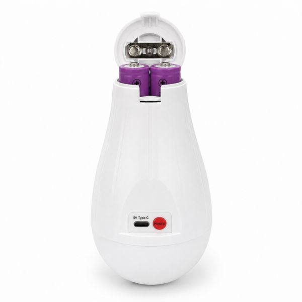 Аккумуляторная LED лампа 2400 mAh с крючком (Type-C) 9740 фото