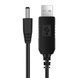 USB Кабель для роутера, камери з перетворювачем 5V-12V DC 5,5х2,1 USB-DC фото 4